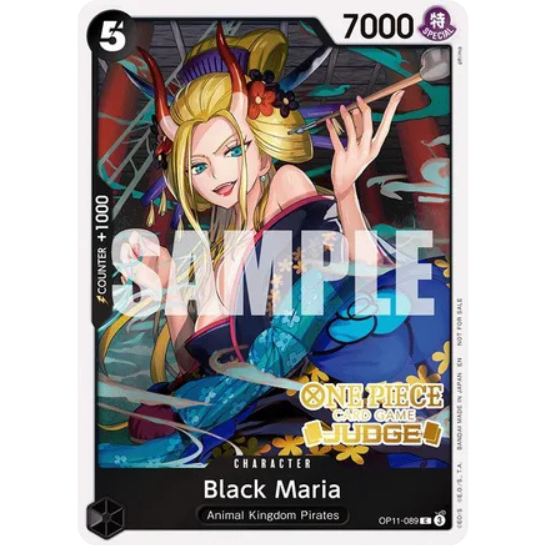 Black Maria (Judge Pack Vol. 7) (OP11-089) - One Piece Promotion Cards Foil