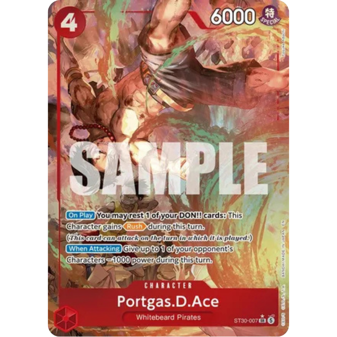 Portgas.D.Ace (Parallel) (ST30-007) - Starter Deck EX: Luffy & Ace Foil