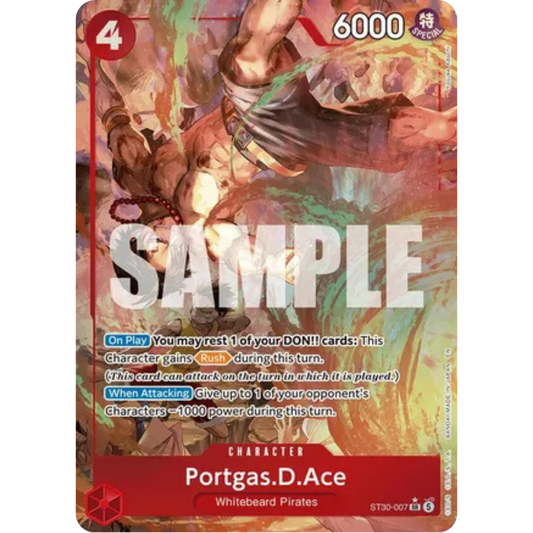 Portgas.D.Ace (Parallel) (ST30-007) - Starter Deck EX: Luffy & Ace Foil