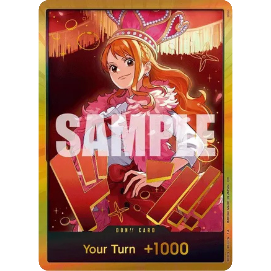 DON!! Card (Nami) (Gold) - Extra Booster: One Piece Heroines Edition Foil