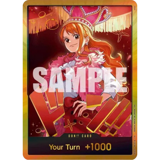 DON!! Card (Nami) (Gold) - Extra Booster: One Piece Heroines Edition Foil