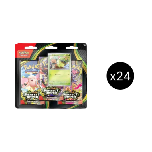 Perfect Order 3 Pack Blister Case [Chikorita]