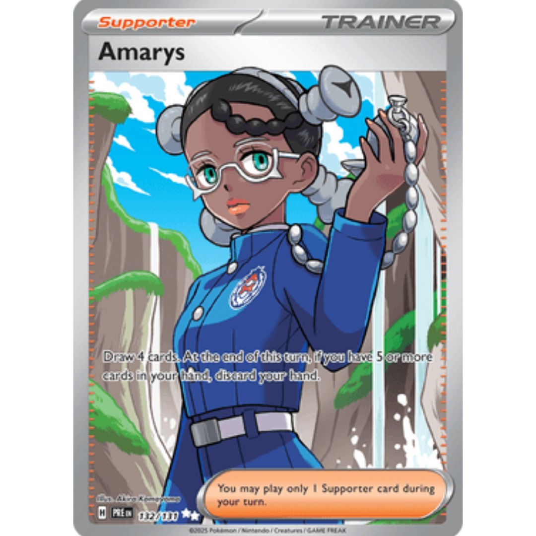 Amarys 132/131  - Holofoil SV Prismatic Evolutions - Ultra Rare