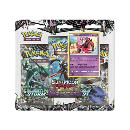 Celestial Storm 3 Pack Booster Blister [Tapu Lele]