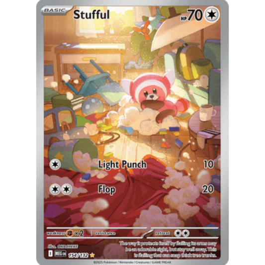 Stufful 154/132  - Holofoil ME01 Mega Evolution - Shiny Rare