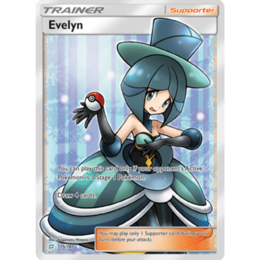 Evelyn (Full Art) 175  - Holofoil SM  Team Up - Ultra Rare
