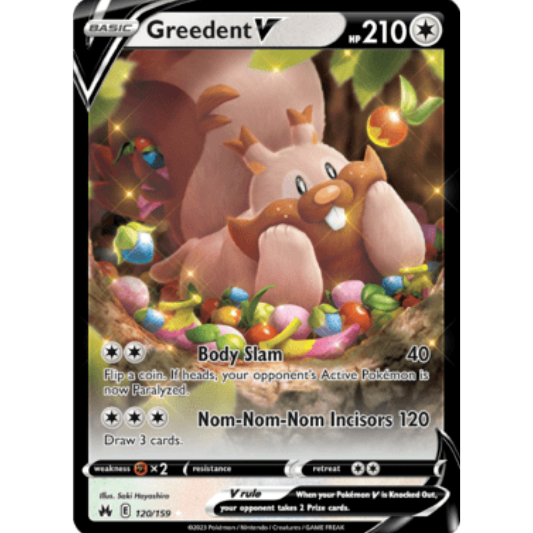 Greedent V (120/159) [Sword & Shield: Crown Zenith]