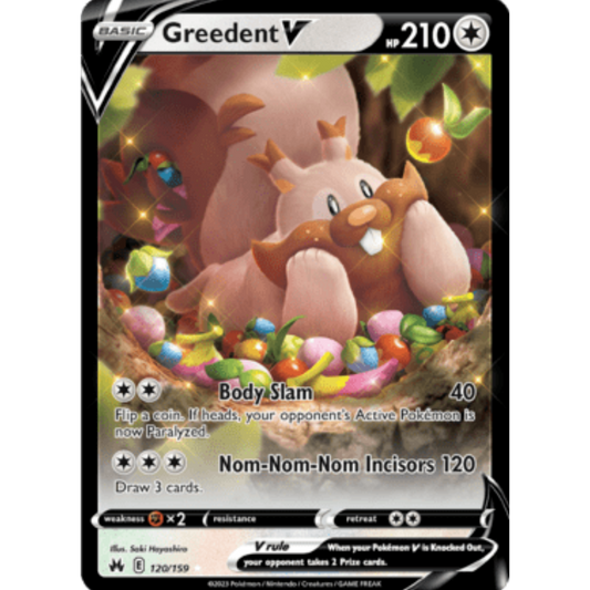 Greedent V (120/159) [Sword & Shield: Crown Zenith]