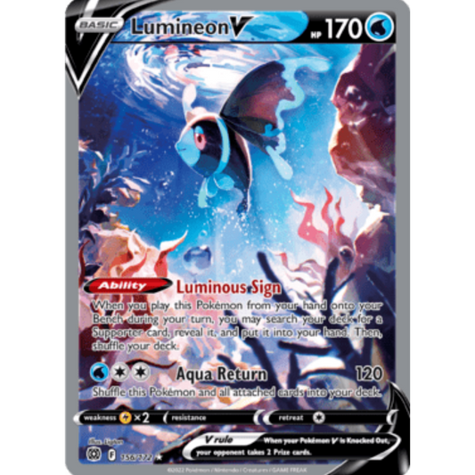 Lumineon V (156/172) [Sword & Shield: Brilliant Stars]