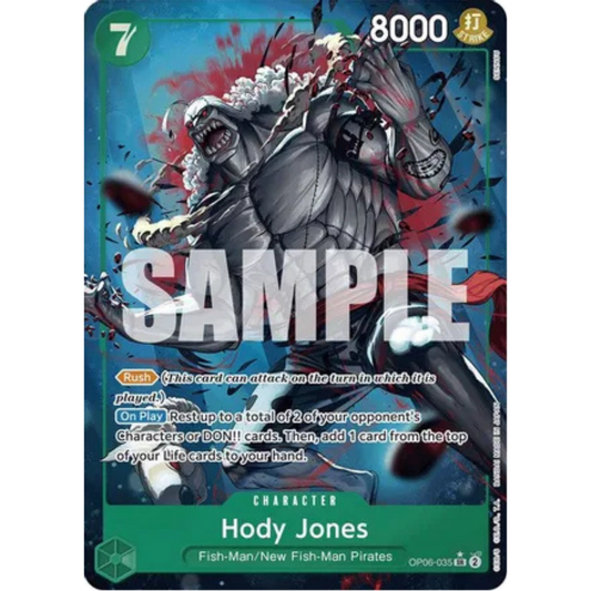 Hody Jones (Alternate Art) (OP06-035) - Premium Booster -The Best- Foil