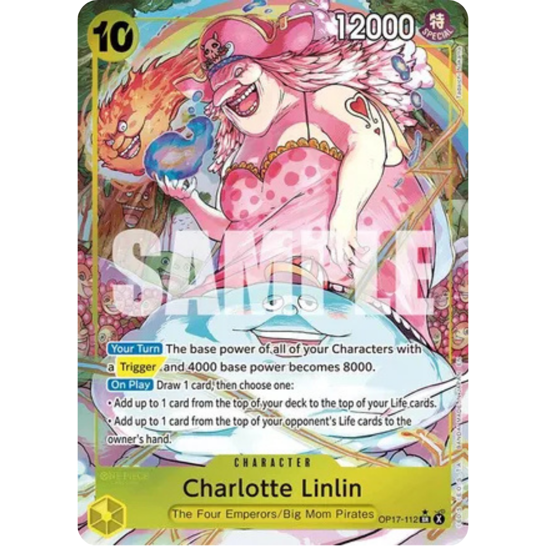 Charlotte Linlin (112) (Alternate Art) (OP17-112) - The World's Strongest Warriors Foil