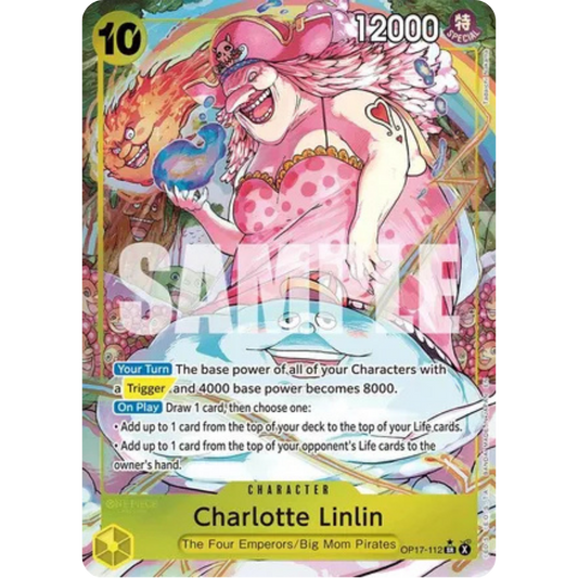 Charlotte Linlin (112) (Alternate Art) (OP17-112) - The World's Strongest Warriors Foil