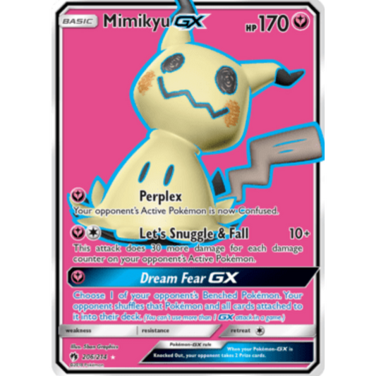 Mimikyu GX (206/214) [Sun & Moon: Lost Thunder]