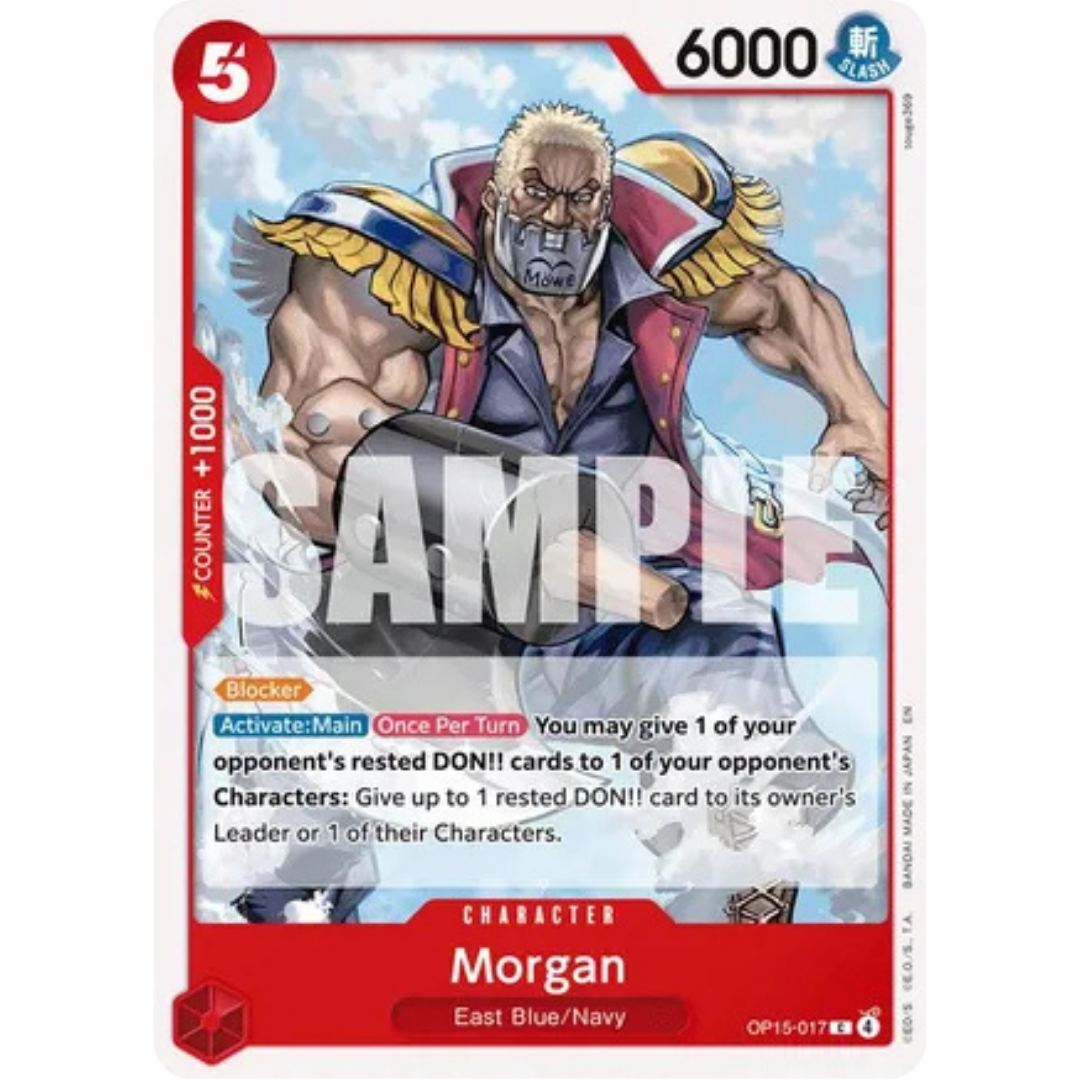 Morgan (OP15-017) - Adventure on Kami's Island