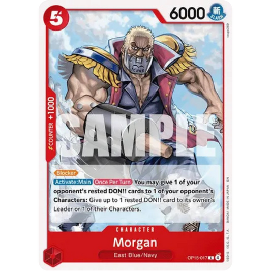 Morgan (OP15-017) - Adventure on Kami's Island