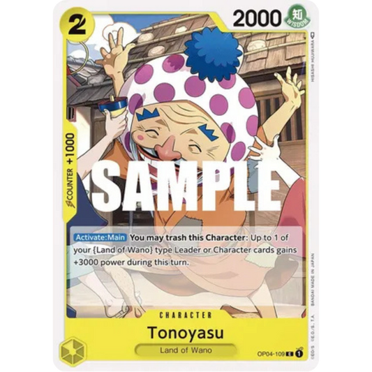 Tonoyasu (OP04-109) - Kingdoms of Intrigue