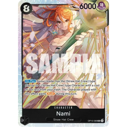 Nami (OP15-086) (OP15-086) - Adventure on Kami's Island Foil