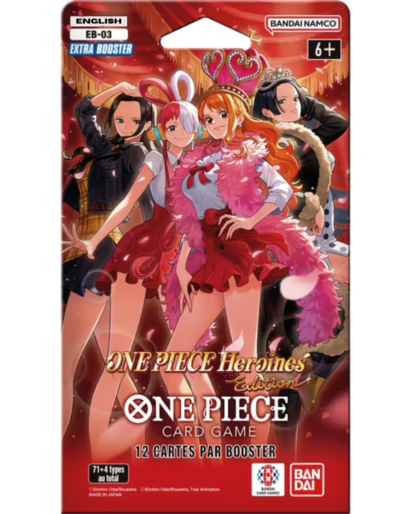 Extra Booster: One Piece Heroines Edition Sleeved Booster Pack