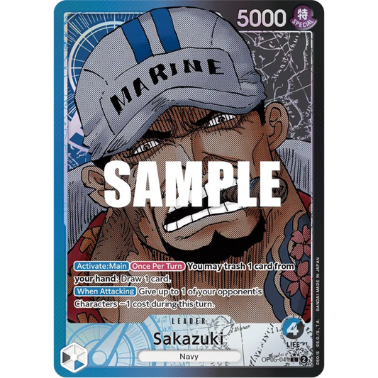 Sakazuki (Alternate Art) (OP05-041) - Awakening of the New Era Foil