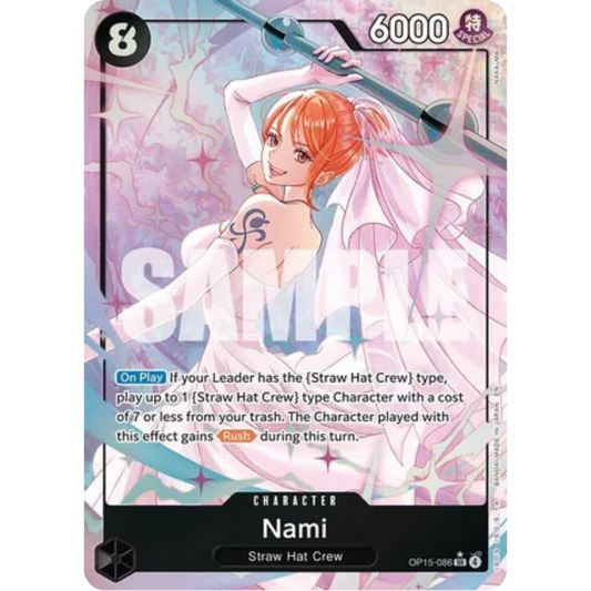 Nami (OP15-086) (Alternate Art) (OP15-086) - Adventure on Kami's Island Foil