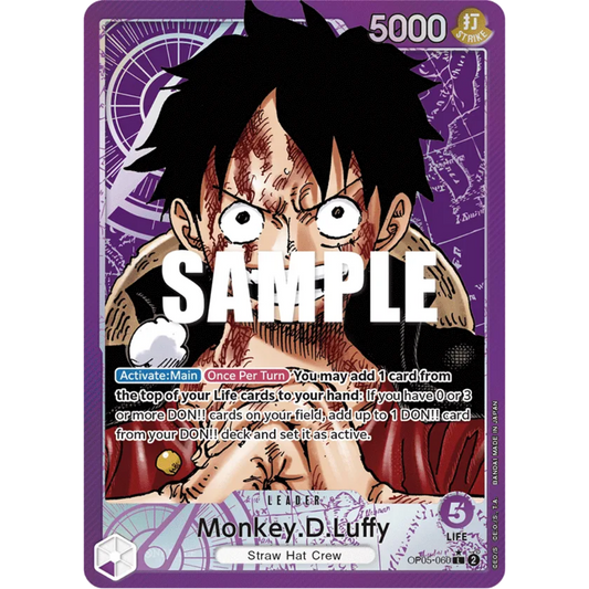 Monkey.D.Luffy (060) (Alternate Art) (OP05-060) - Awakening of the New Era Foil
