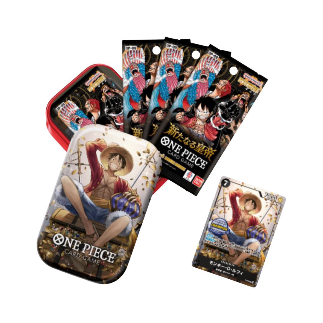 One Piece Card Game Mini Tin Pack Set Vol.1 [TS-01] [Asia Exclusive] - Monkey D. Luffy (P-075)