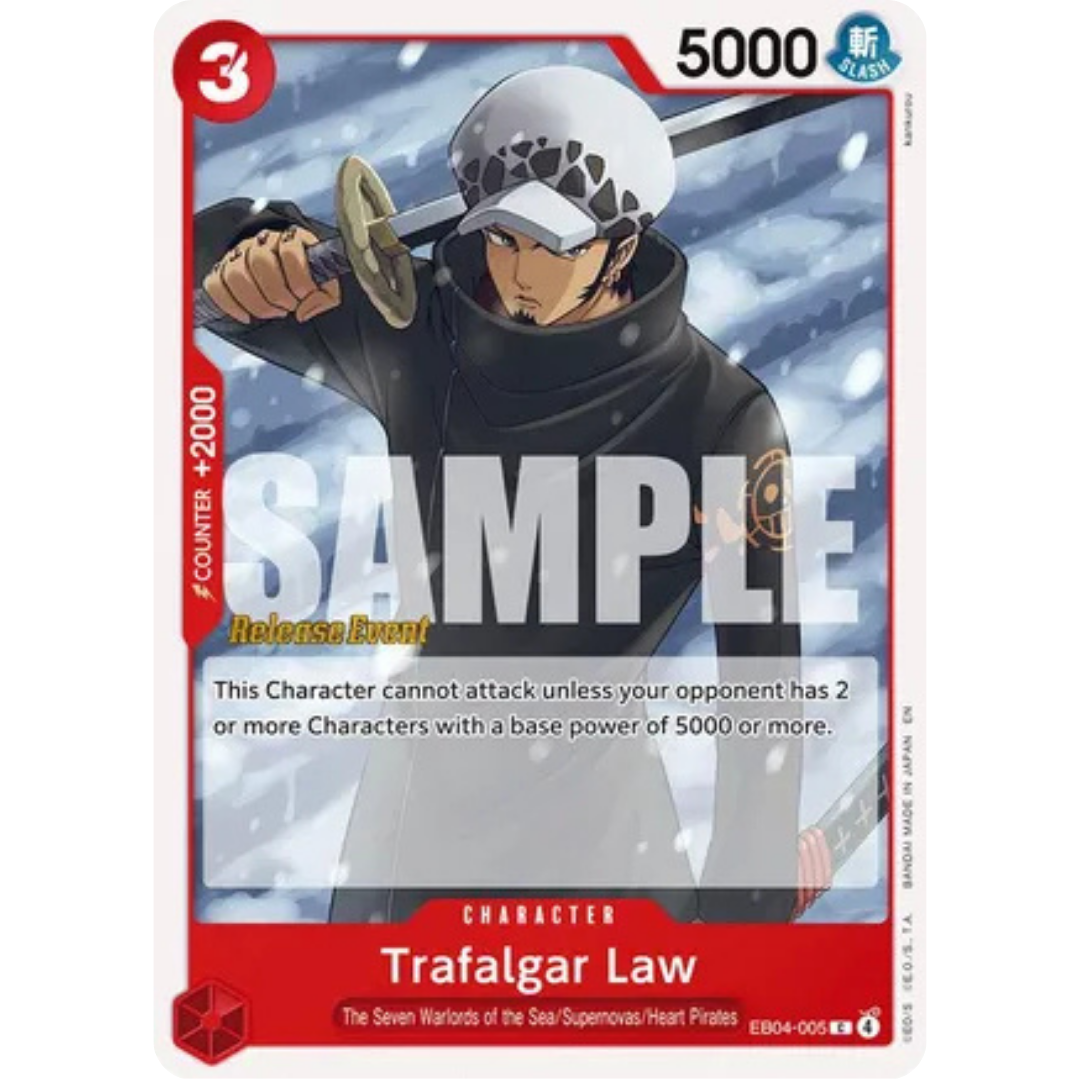 Trafalgar Law (EB04-005) - Adventure on Kami's Island Release Event Cards