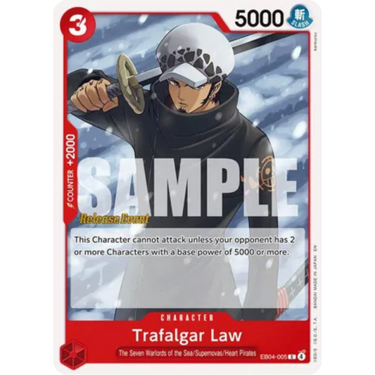 Trafalgar Law (EB04-005) - Adventure on Kami's Island Release Event Cards