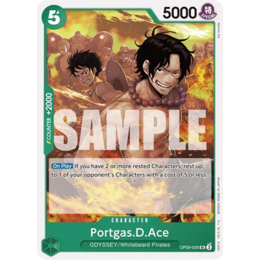 Portgas.D.Ace (OP09-035) - Emperors in the New World