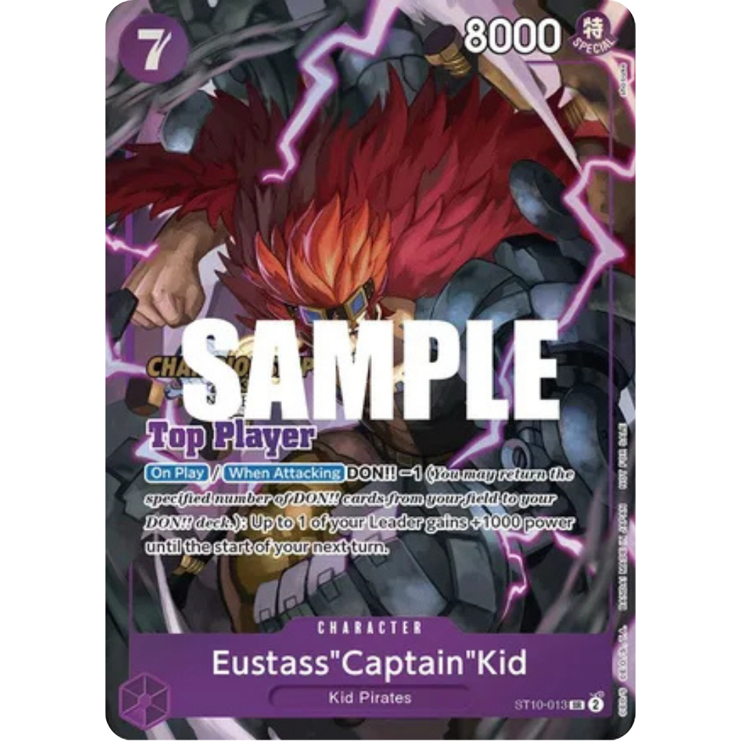 Eustass"Captain"Kid (CS 2023 Top Players Pack) (ST10-013) - One Piece Promotion Cards Foil