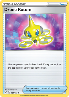 Drone Rotom 151  SWSH04 Vivid Voltage - Uncommon