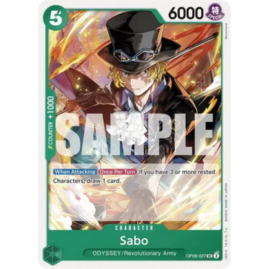 Sabo (027) (OP09-027) - Emperors in the New World