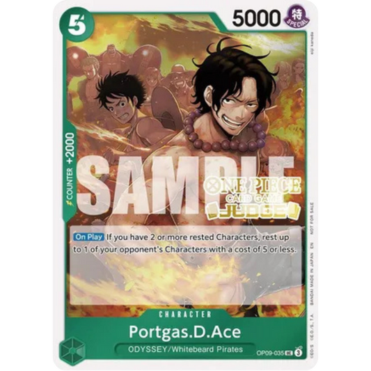 Portgas.D.Ace (Judge Pack Vol. 6) (OP09-035) - One Piece Promotion Cards Foil