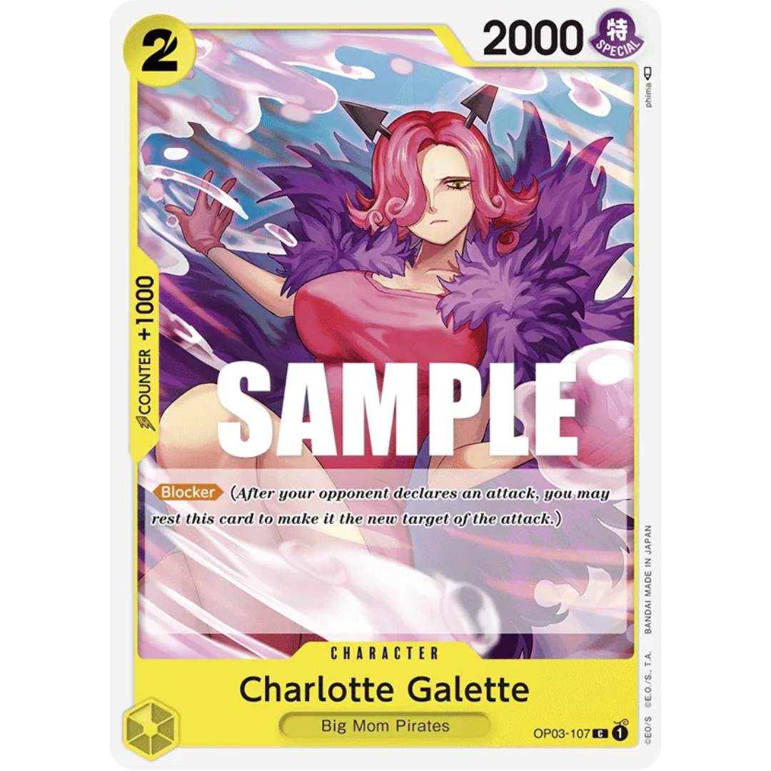 Charlotte Galette (OP03-107) - Starter Deck 20: YELLOW Charlotte Katakuri