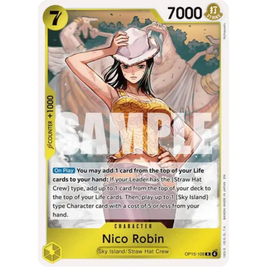 Nico Robin (OP15-109) (OP15-109) - Adventure on Kami's Island Foil