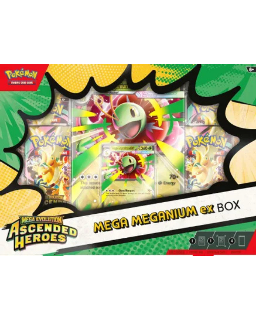 Ascended Heroes Mega Meganium ex Box