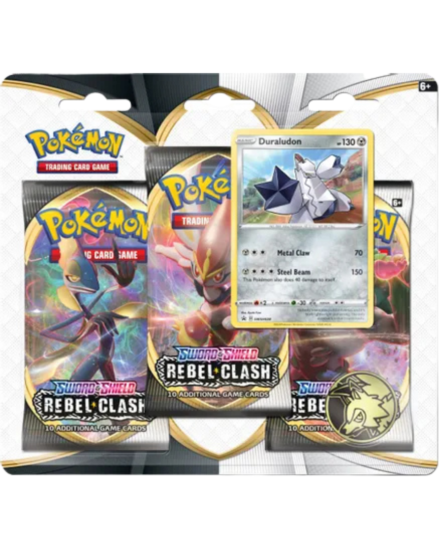 Rebel Clash 3 Pack Blister [Duraludon]
