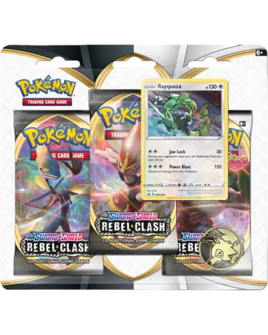 Rebel Clash 3 Pack Blister [Rayquaza]