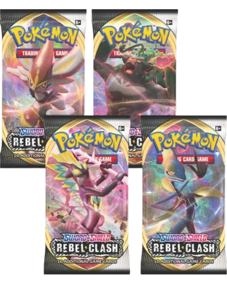 Rebel Clash Booster Pack Art Bundle [Set of 4]