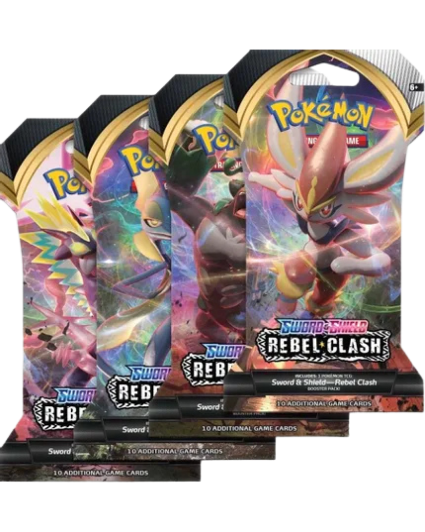 Rebel Clash Sleeved Booster Pack Art Bundle [Set of 4]