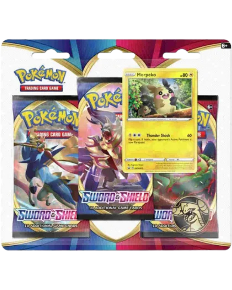 Sword & Shield 3 Pack Blister [Morpeko]