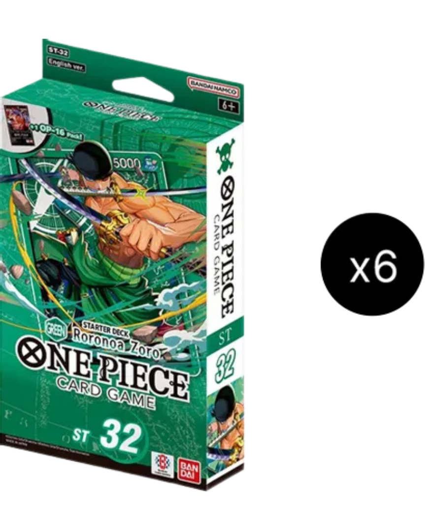 Starter Deck 32: GREEN Roronoa Zoro Display