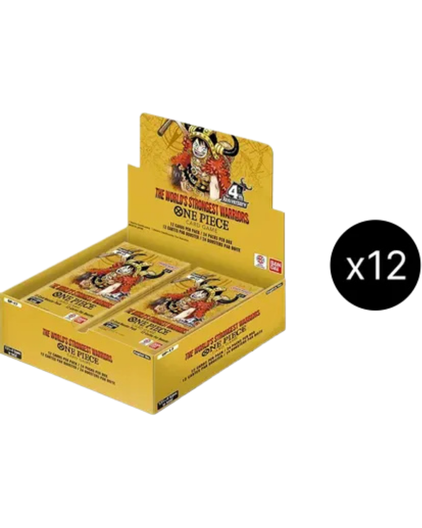 The World's Strongest Warriors Booster Box Case