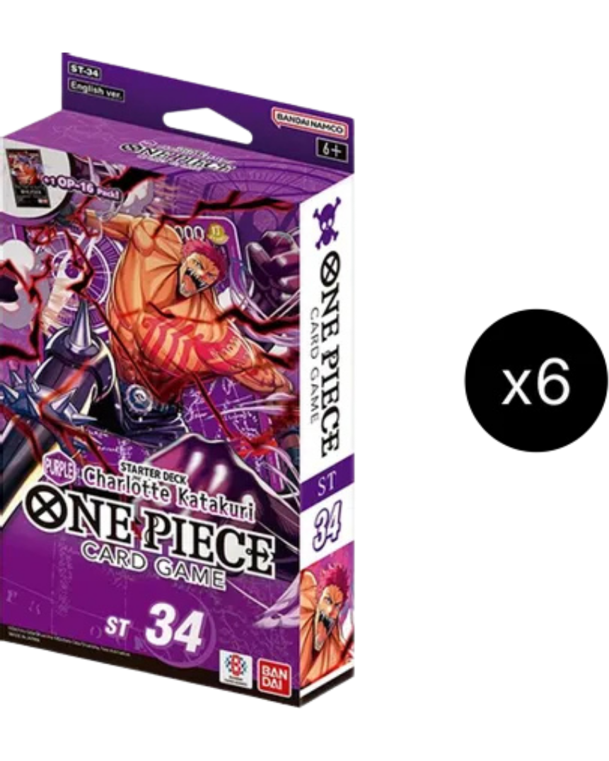 Starter Deck 34: PURPLE Charlotte Katakuri Display