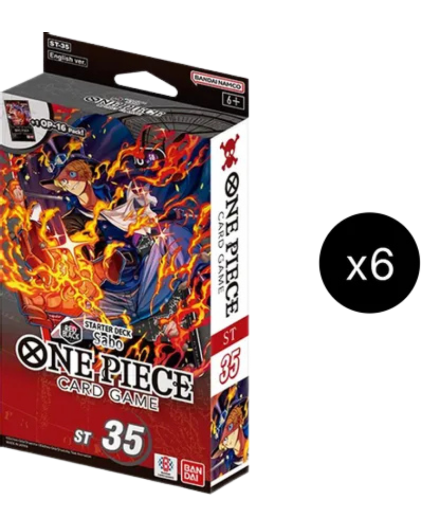 Starter Deck 35: RED/BLACK Sabo Display