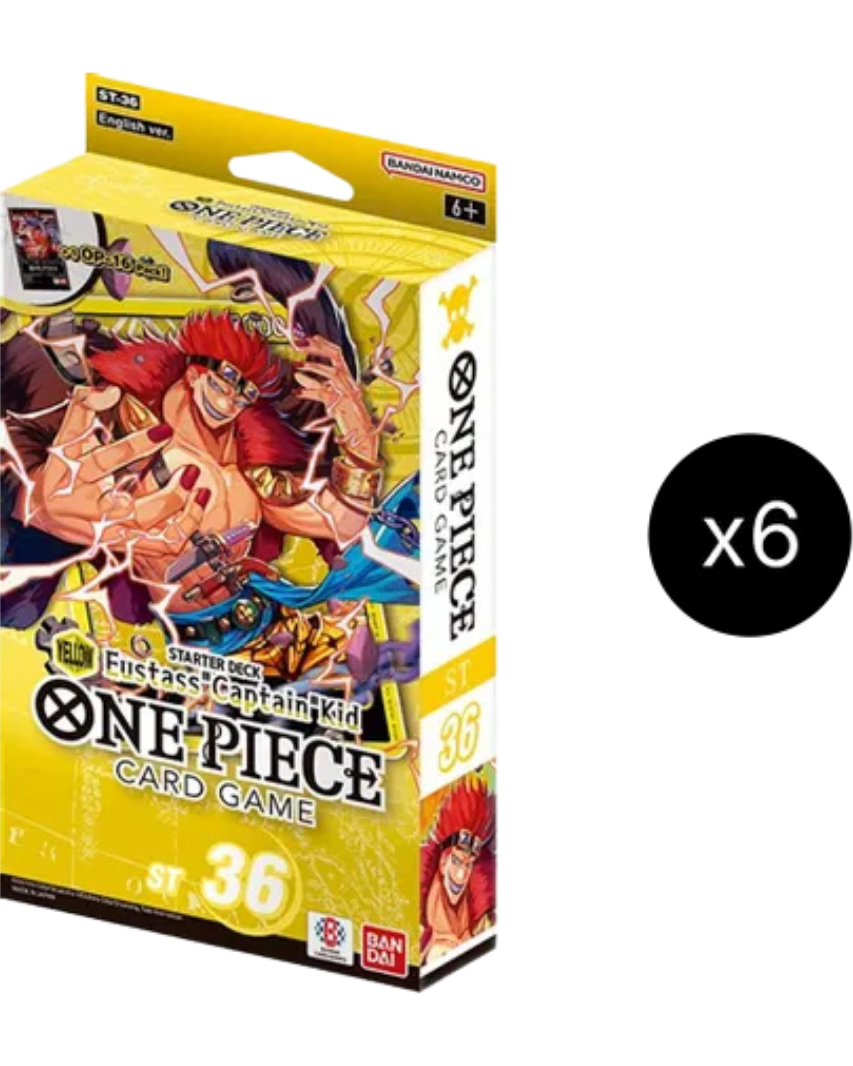 Starter Deck 36: YELLOW Eustass”Captain”Kid Display