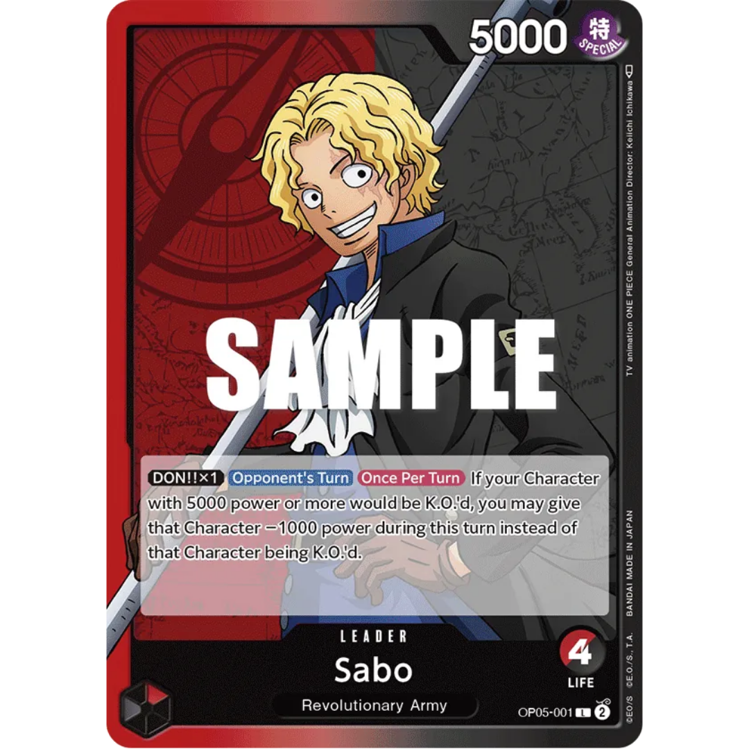 Sabo (001) (OP05-001) - Awakening of the New Era