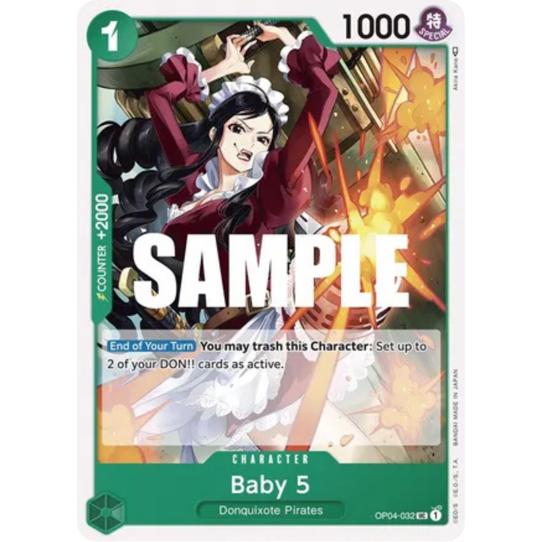 Baby 5 (OP04-032) - Kingdoms of Intrigue