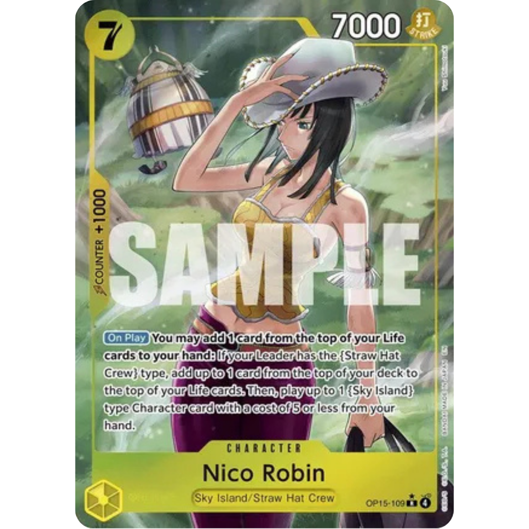 Nico Robin (OP15-109) (Alternate Art) (OP15-109) - Adventure on Kami's Island Foil