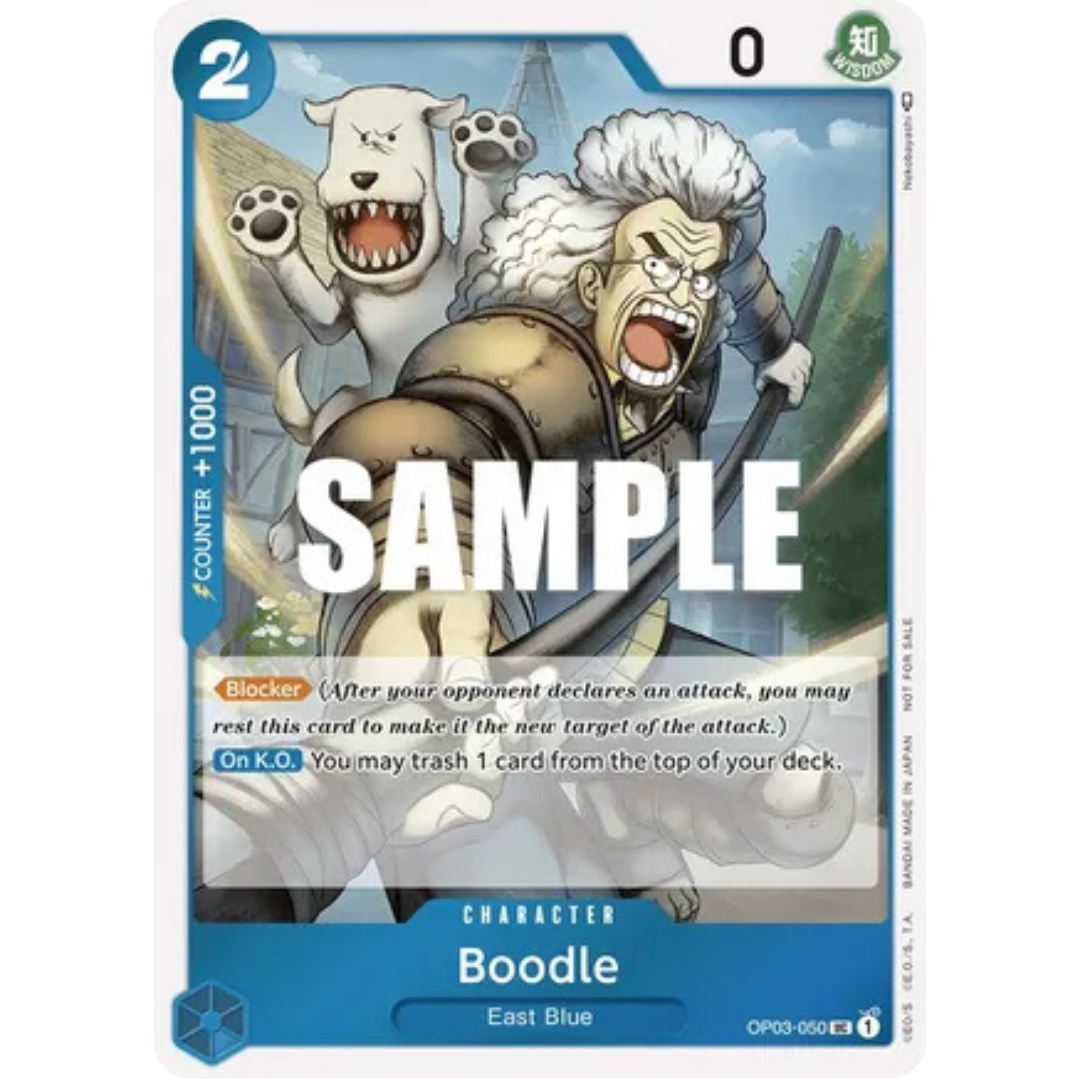 Boodle (Dash Pack) (OP03-050) - Kingdoms of Intrigue Foil